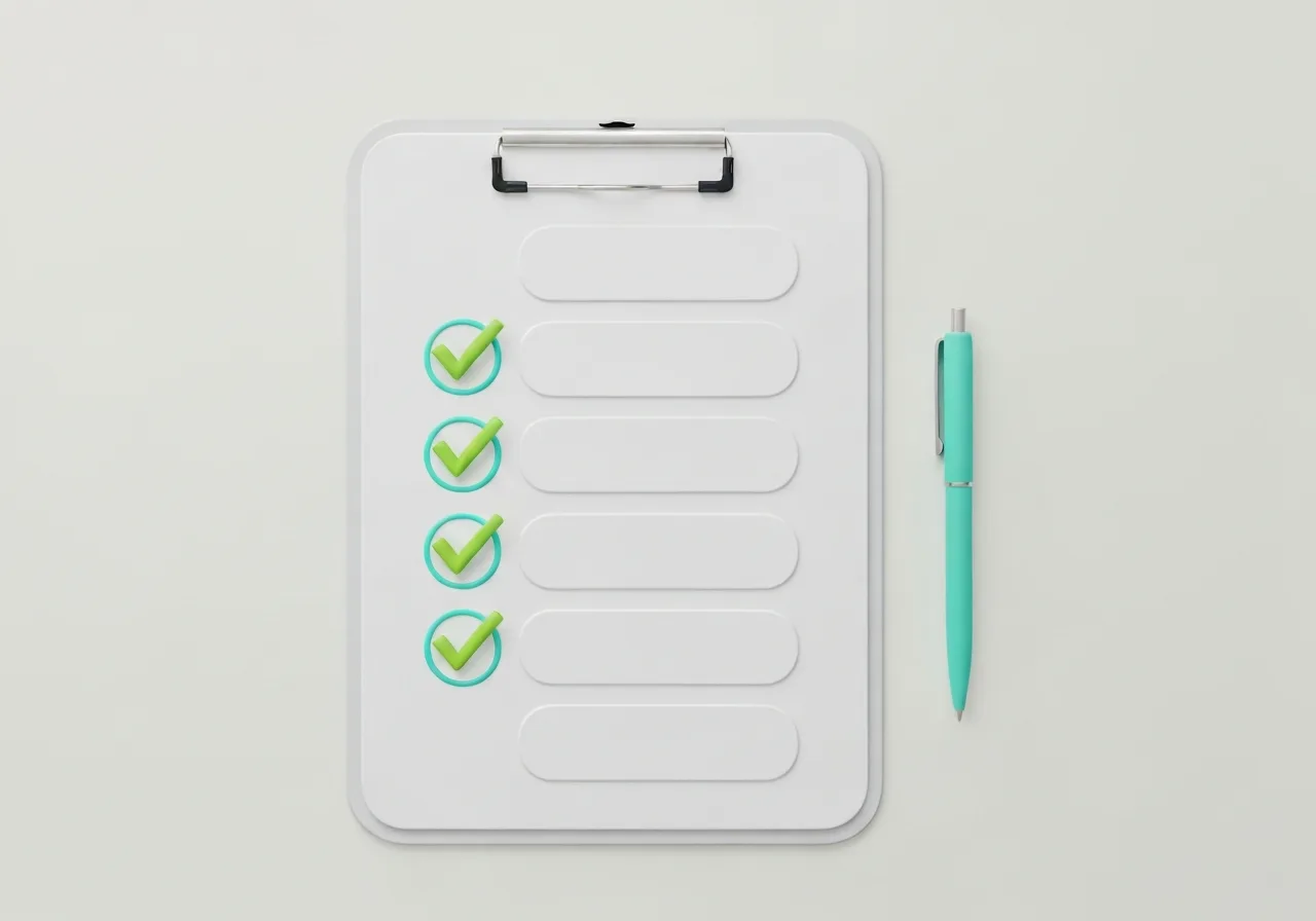 An SEO audit checklist report covering rankings, site health and competitor checks